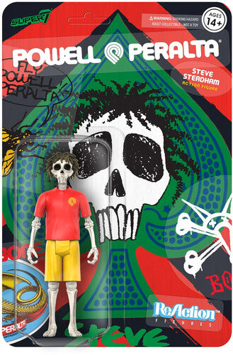 Super7 - Powell-Peralta Reaction Figure Wave 3 - S - Super7 - Powell-Peralta - Reaction Figure Wv3 - Steve Steadham (Del Mar)