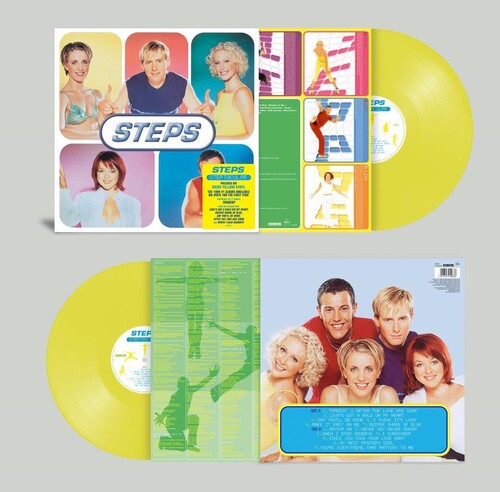 Steps - Steptacular - 140-Gram Neon Yellow Colored Vinyl