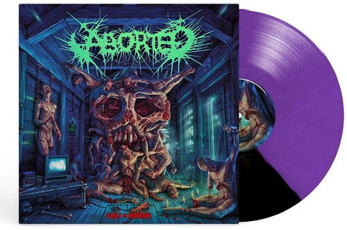 Aborted - Vault of Horrors - Purple Black Split