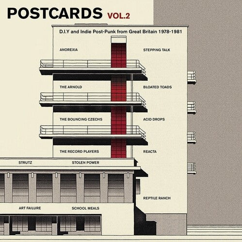 Postcards 2: Diy & Indie Post-Punk From / Var - Postcards, Vol. 2: D.I.Y And Indie Post-Punk From Great Britain 1978-1981
