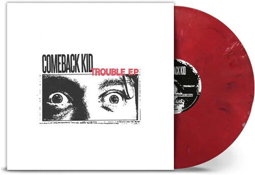 Comeback Kid - Trouble - Marbled White, Black & Transparent Red Colored Vinyl