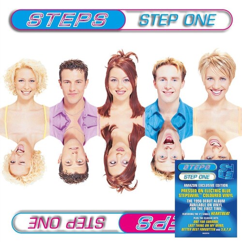 Steps - Step One - Limited 140-Gram Electric Blue Swirl Colored Vinyl