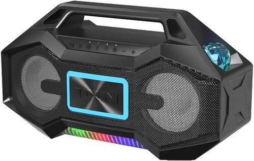 Ion Isp147 Party Rocker Go Prtbl Bt Spk 60W Blk - Ion iSP147 Party Rocker Go Portable Bluetooth Speaker - IPX5 - FM Radio - 60W (Black) (SPEAKERS)