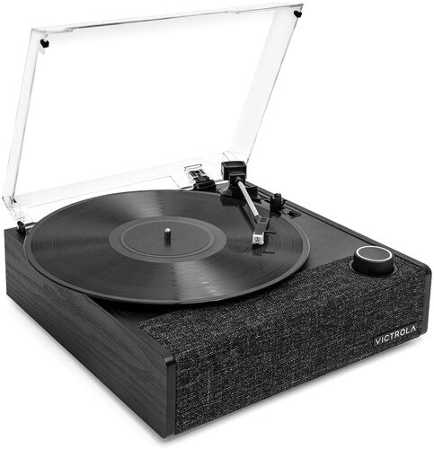 Victrola Vta74Blk Eastwood II Turntable Bt Black - Victrola VTA-74-BLK Eastwood II Turntable - Dual Bluetooth - 3 Speed - Built-in Speaker (Black) (TURNTABLES)