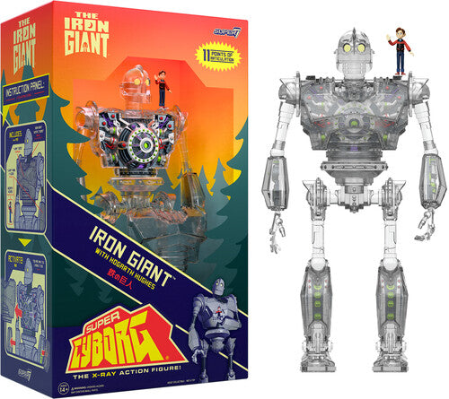 Iron Giant Super Cyborg - Iron Giant (Clear) - Super7 - Iron Giant Super Cyborg - Iron Giant (Clear)