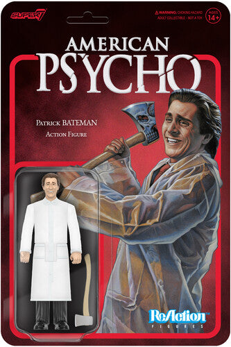 American Psycho Wv 01 - Patrick Bateman (Raincoat) - Super7 - American Psycho - ReAction Wv1 - Patrick Bateman (Raincoat)