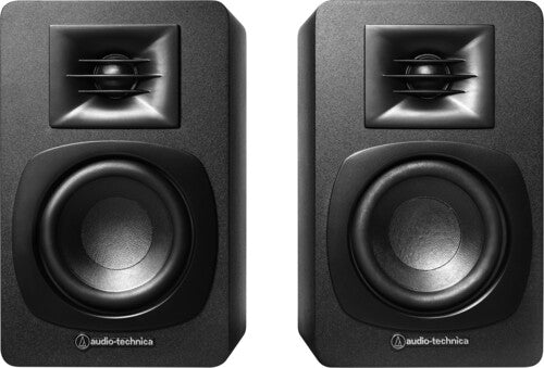 Audio-Technica - Audio Technica Atsp3x Shelf Speakers Bluetooth Blk