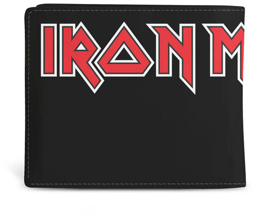 Rocksax Iron Maiden Wrap Wallet Blk - Rocksax Iron Maiden Wrap Wallet Blk