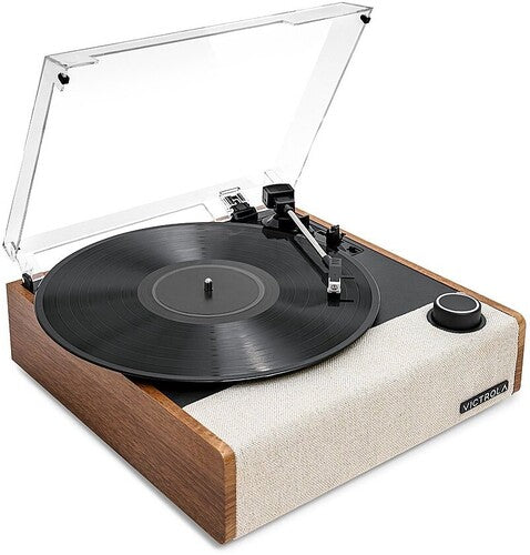 Victrola Vta74Oak Eastwood II Turntable Bt Oak - Victrola VTA-74-OAK Eastwood II Turntable - Dual Bluetooth - 3 Speed - Built-in Speaker (Oak) (TURNTABLES)