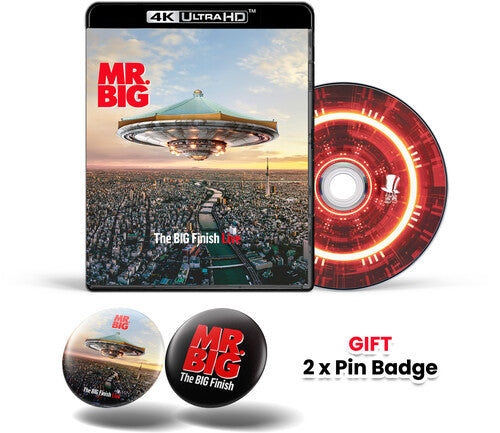 Mr Big - Mr. Big- The BIG Finish Live - 4K Ultra HD + Gift "2x Button Badges"