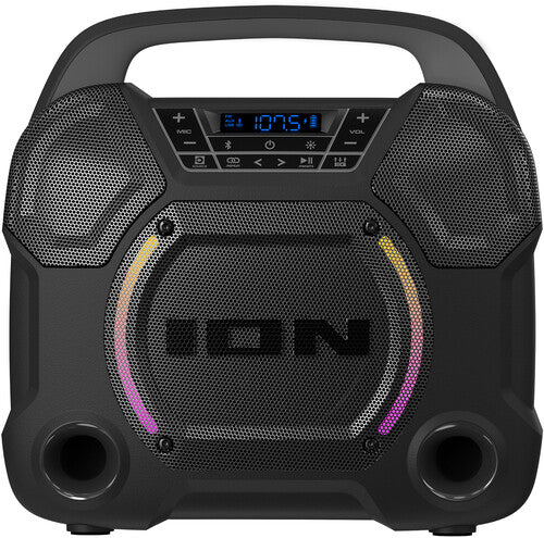 Ion Isp165B Trailblazer Roar Prtbl Bt Spkr 60W Blk - Ion ISP165B Trailblazer Roar Portable Bluetooth Speaker 60 Watts IPX5 (Black) (SPEAKERS)