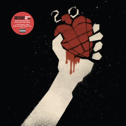 Green Day - American Idiot (20th Anniversary Red & Black Splatter 2LP)