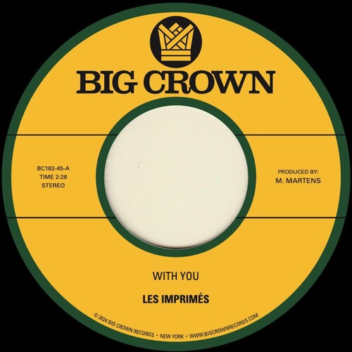 Les Imprimes - With You B/W Only Love