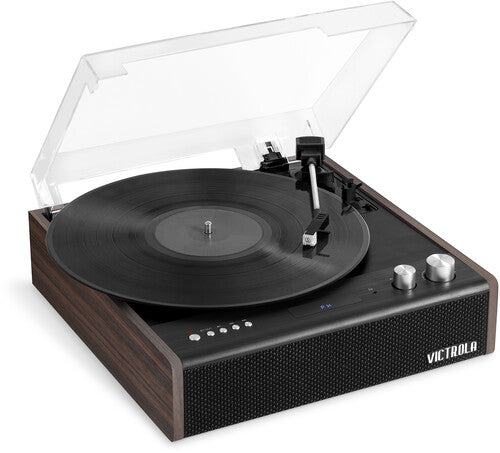 Victrola Vta72Esp Eastwood Bt Trntbl Spkr Espresso - Victrola VTA-72-ESP The Eastwood Hybrid Turntable - Speakers (Espresso) (TURNTABLES)