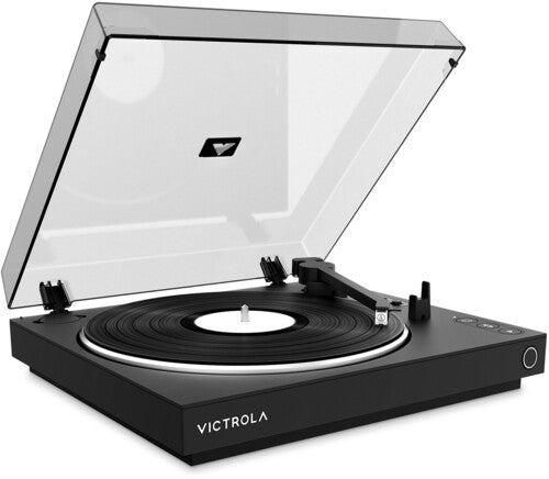 Victrola Vpt800Blk Automatic Turntable Bt Black - Victrola VPT-800-BLK Full Automatic Turntable Bluetooth Wireless (Black) (TURNTABLES)