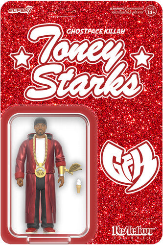 Ghostface Killah - Ghostface Killah (Toney Starks) - Super7 - Ghostface Killah - ReAction Figures - Ghostface Killah (Toney Starks)