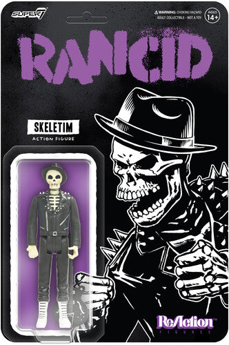 Rancid Reaction Wave 05 - Skeletim (Time Bomb) - Super7 - Rancid - ReAction Figures Wv5 - Skeletim (Time Bomb)