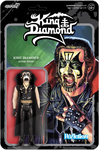 King Diamond Reaction Figures - King Diamond - Super7 - King Diamond - ReAction Figures - King Diamond