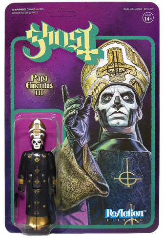 Ghost Reaction Figures - Papa Emeritus III - Super7 - Ghost - ReAction Figures - Papa Emeritus III