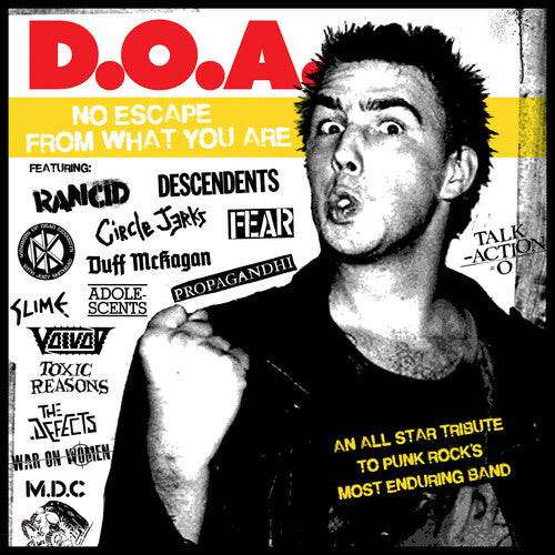 Doa - No Escape From What You Are / Various - DOA - No Escape From What You Are (Various Artists) Red
