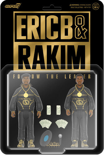 Eric B. & Rakim Figures Wave 2 - Follow the Leader - Super7 - Eric B. & Rakim - ReAction Figures Wv2 - Eric B. & Rakim (Follow The Leader)