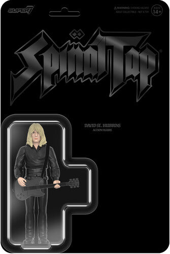 Spinal Tap W2 David st. Hubbins (None More Black) - Super7 - Spinal Tap - ReAction Figures Wv2 - David St. Hubbins (None More Black)