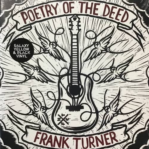 Frank Turner - Poetry Of The Deed - Yellow & Black Galaxy Colored Vinyl