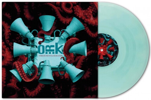 O.R.K. - Firehose Of Falsehoods - 140gm Coke Bottle Green Vinyl