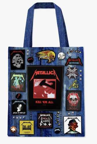 Rocksax Metallica Battle Bag Soft Polyester Bag - Rocksax - Metallica - Battle Bag - 16 X 16 Soft Polyester Bag with Web Handles