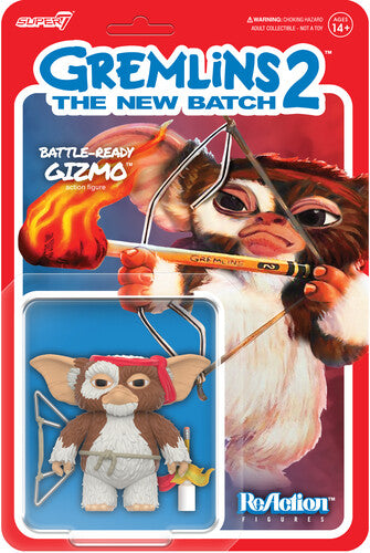 Gremlins Reaction Wave 02 - Gizmo (Battle Ready) - Super7 - Gremlins 2: The New Batch - ReAction Wv2 - Gizmo (Battle Ready)
