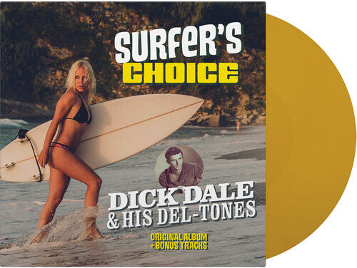 Dick & His Del-Tones Dale - Surfer's Choice - Ltd 180gm Transparent Yellow Vinyl