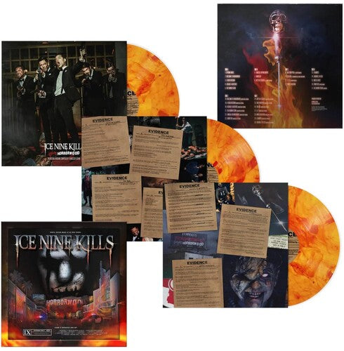 Ice Nine Kills - Welcome To Horrorwood: Under Fire   [Orange/Red Splatter 3 LP]