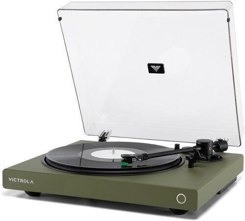 Victrola Vpt1520Grn Wave Bluetooth Turntable Grn - Victrola VPT-1520-GRN Wave Bluetooth Turntable (Green) (TURNTABLES)