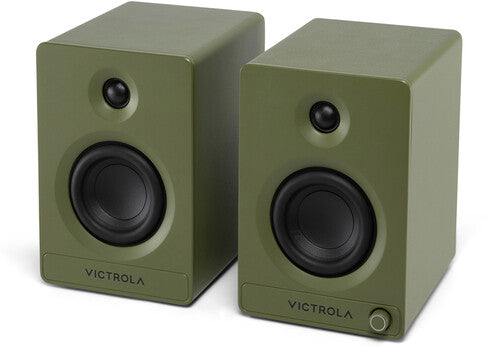 Victrola Vps400Grn Tempo Bt Bookshelf Spker Grn - Victrola VPS-400-GRN Tempo Bluetooth Bookshelf Speaker (Pair) (Green) (SPEAKERS)