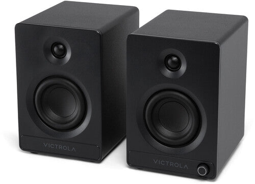 Victrola Vps400Blk Tempo Bt Bookshelf Spker Blk - Victrola VPS-400-BLK Tempo Bluetooth Bookshelf Speaker (Pair) (Black) (SPEAKERS)