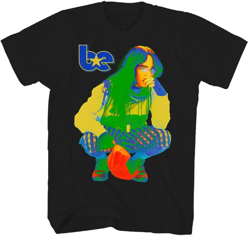 Billie Eilish - BE Photo Recycled EcoMax T-Shirt - Black - Adult Shirt