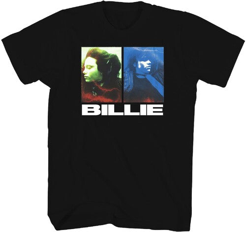 Billie Eilish - Photos Recycled EcoMax T-Shirt - Black - Adult Shirt