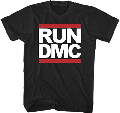 Run DMC - Logo T-Shirt - Black - Adult Shirt