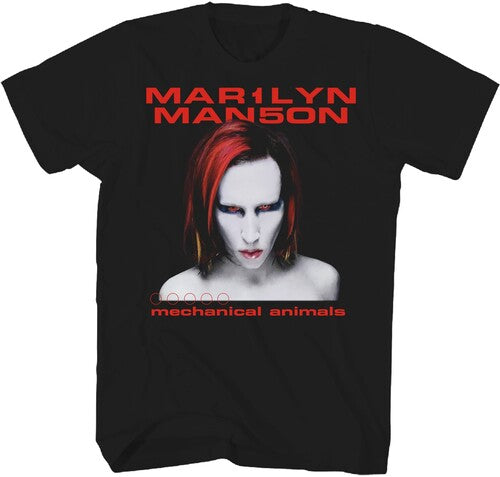 Marilyn Manson - Mechanical Animals T-Shirt - Black - Adult Shirt