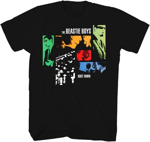 Beastie Boys - Root Down T-Shirt - Black - Adult Shirt