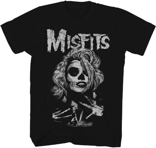 Misfits - Web Woman T-Shirt - Black - Adult Shirt