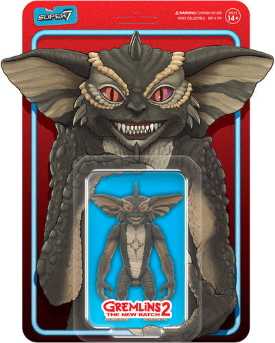 Gremlins Reaction Figures - Mohawk Character Card - Super7 - Gremlins 2 - ReAction Figures - Mohawk (Character Card)