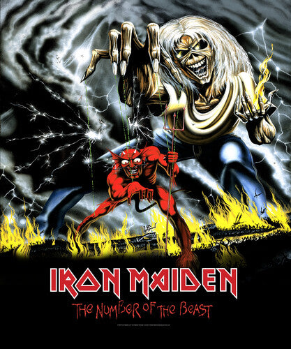 Rocksax Iron Maiden Blnk Number of the Beast 50x60 - Rocksax Iron Maiden Blnk Number of the Beast 50x60