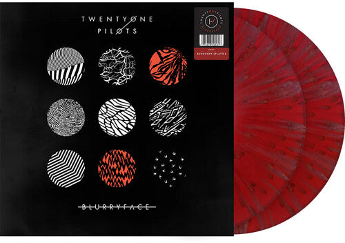 Twenty One Pilots - Blurryface - Burgundy Splatter Colored Vinyl