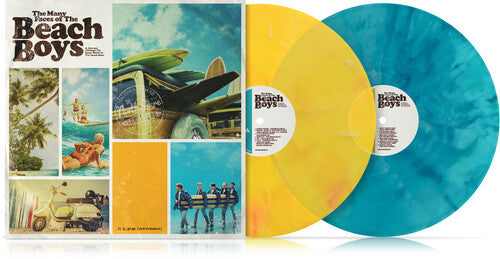 Many Faces of the Beach Boys / Various - Colored - Many Faces Of The Beach Boys / Various - Yellow Marble & Cyan Marble Vinyl