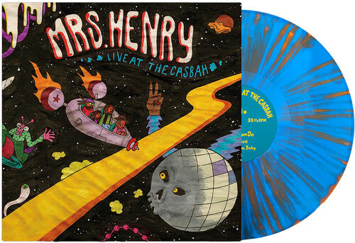 Mrs. Henry - Live at the Casbah - Blue/Orange Splatter