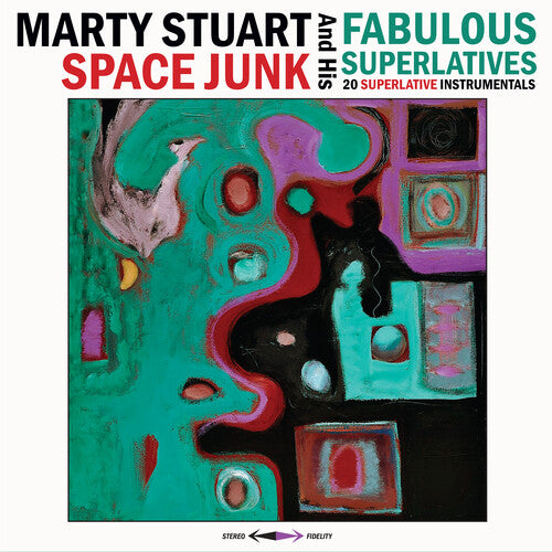 Marty & His Fabulous Superlatives Stuart - Space Junk - Blue