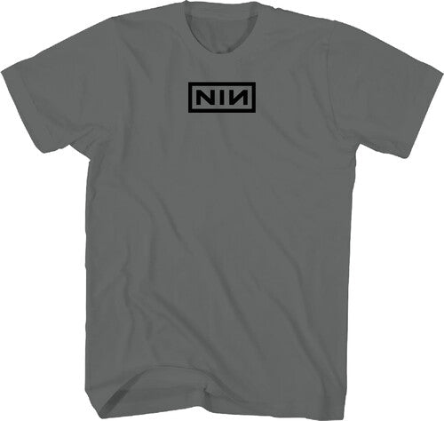 Nine Inch Nails - High Density Logo T-Shirt - Charcoal - Adult Shirt