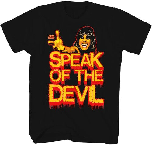 Ozzy Osbourne - Speak of the Devil T-Shirt - Black - Adult Shirt