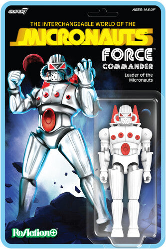 Micronauts Reaction+ Wave 02 - Force Commander - Super7 - Micronauts ReAction+ Wave 02 - Force Commander